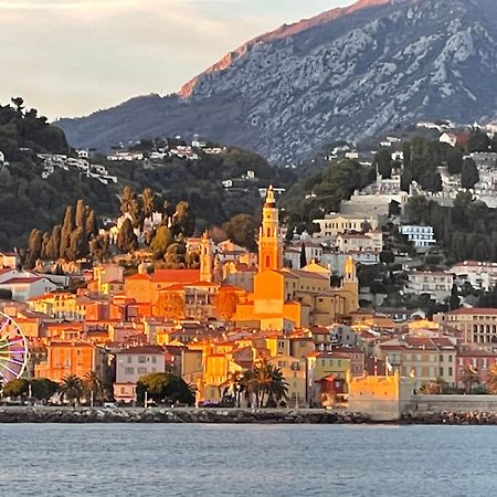 Menton Centre Vue Imprenable Sur Mer Et Jardin Bioves Luaran gambar