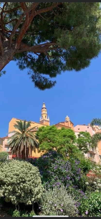Menton Centre Vue Imprenable Sur Mer Et Jardin Bioves Luaran gambar