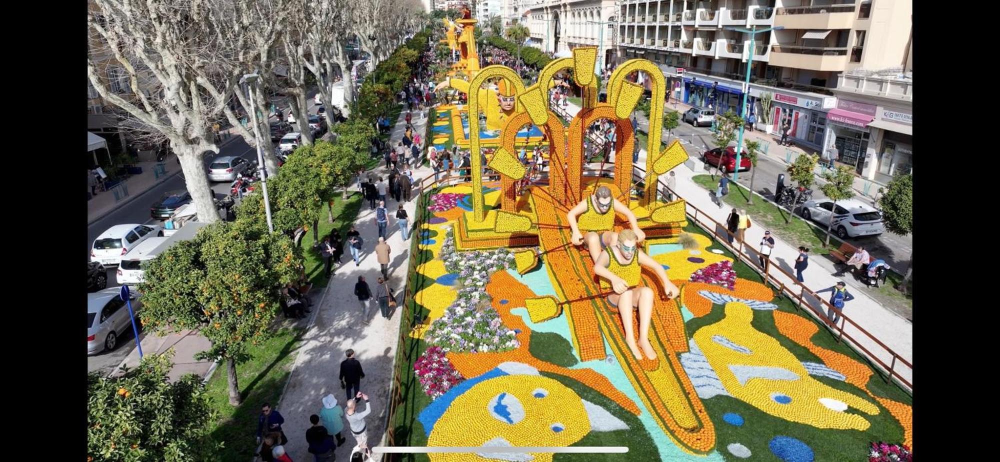 Menton Centre Vue Imprenable Sur Mer Et Jardin Bioves Luaran gambar