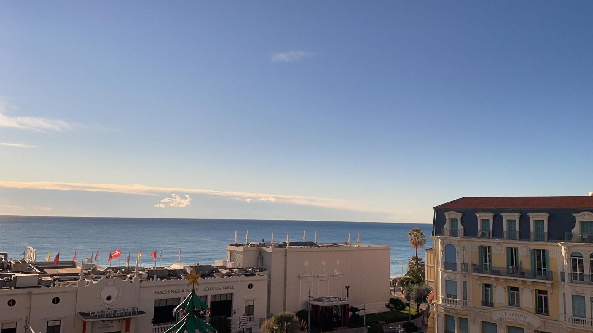 Menton Centre Vue Imprenable Sur Mer Et Jardin Bioves Luaran gambar