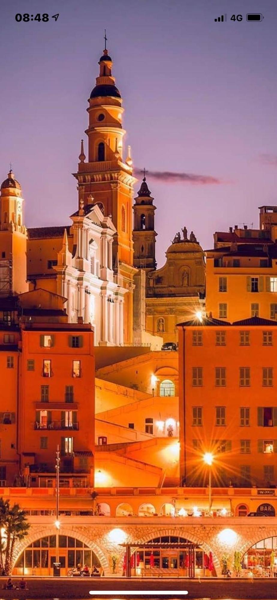 Menton Centre Vue Imprenable Sur Mer Et Jardin Bioves Luaran gambar