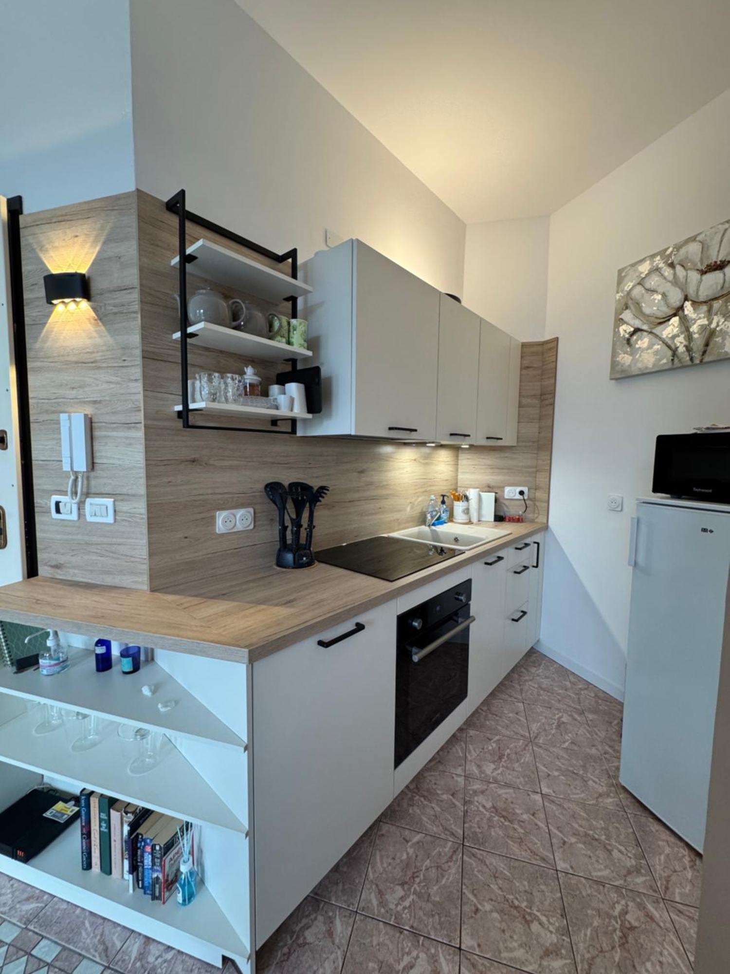 Menton Centre Vue Imprenable Sur Mer Et Jardin Bioves Luaran gambar